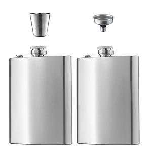 Set de Regalo de Petaca con Logotipo Personalizado, con Caja, Petaca de Acero Inoxidable para Vino, Petaca Portátil para Whisky, Set de Petaca para Licores - Product Image 3