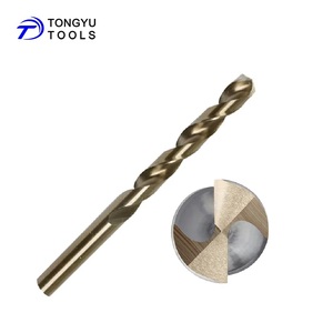 In Stock 1/16&quot; to 1/2&quot; M35 Cobalt Alloy Steel Drill <strong>Bit</strong>, Heavy Duty HSS Co5% 135 Split Point for Stainless Steel Hard Metal - Product Image 1