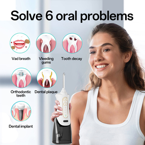 2025 personalizar 300ML profesional inalámbrico Waterflosser <span class=keywords><strong>irrigador</strong></span> <span class=keywords><strong>Dental</strong></span> Brace Gum Care Pick Water Flosser portátil - Product Image 4