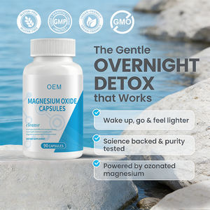 Cápsulas de Óxido de Magnesio OEM/Marca Privada 1035mg + Citrato de Potasio 99mg, Alta Potencia para el Apoyo a la Regularidad Digestiva, 90 Unidades - Product Image 2
