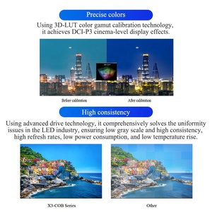 จอวิดีโอวอลล์ LED 4K ขนาด 108 นิ้ว 136 นิ้ว 163 นิ้ว 190 นิ้ว ความละเอียดสูงพิเศษ UL16:9 รุ่นบางเฉียบ สำหรับใช้ในบ้าน  หน้าจอแสดงผล LED COB ในร่ม P1.2 P0.9 P1.25 - Product Image 5