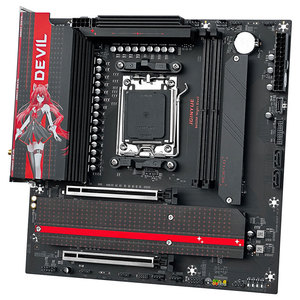 JGINYUE-AMDMSI b650m Night Devil chơi game Bo mạch chủ AMD AM5 DDR5 PCIe 4.0 RGB 128GB RAM <span class=keywords><strong>2</strong></span>.5g Lan USB 3.<span class=keywords><strong>2</strong></span> m. <span class=keywords><strong>2</strong></span> SATA - Product Image 2