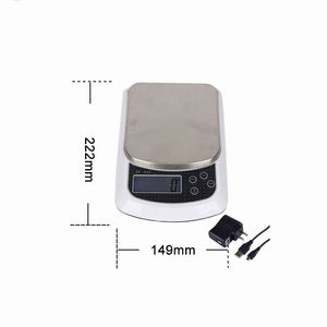 베이트 무게 0kg 22lbs 저렴한 전자 주방 저울 공급업체 디지털 저울 미니 가정용 플라스틱 디지털 주방 저울 - Product Image 4