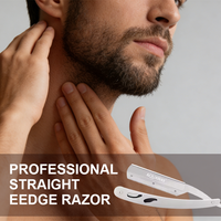 Kit de croissance de barbe pour homme en marque privée OEM avec huile à barbe et baume, brosse, peigne, ciseaux et rasoir, ensemble de soin de la barbe pour cadeau