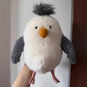 New Cool and Handsome Little Seagull Cute Animal Shape Pillow Doll Comforter with PP Cotton Filling Perfect <strong>Gift</strong> for Friends - Product Image 2