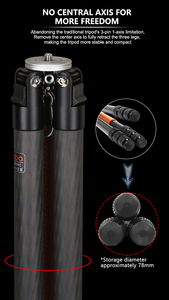 Tré<span class=keywords><strong>pied</strong></span> Portable professionnel photographie vidéo tré<span class=keywords><strong>pied</strong></span> tré<span class=keywords><strong>pied</strong></span> 10 pieds avec <span class=keywords><strong>stabilisateur</strong></span> à rotule monopode - Product Image 6