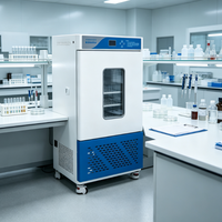Incubateur intelligent à température et humidité constantes, chambre climatique de laboratoire pour la microbiologie et l'analyse BOD