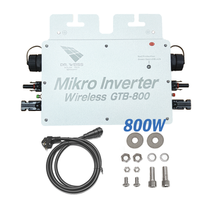 Micro-onduleur solaire intelligent pour usage domestique, sortie 800W, étanche IP65, connecté en Wifi, GTB 800, onduleur pour panneaux solaires - Product Image 2