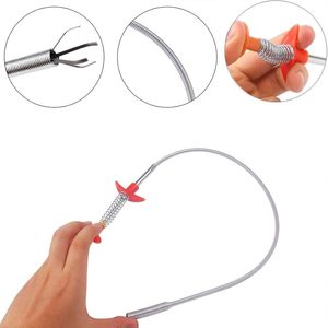 Scarico sbloccante <span class=keywords><strong>a</strong></span> <span class=keywords><strong>spirale</strong></span> di drenaggio <span class=keywords><strong>a</strong></span> <span class=keywords><strong>spirale</strong></span> pinze pulizia pinza pinza pulizia artiglio spazzola tubo doccia serpente 3 confezione - Product Image 5