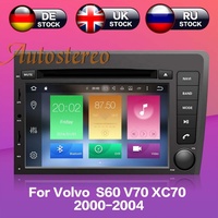 Multimedia-Player für VOLVO S60 V70 XC70 2000-2004, Android 10.0 Headunit Radio Auto GPS Navigation DVD CD-Player Autoradio Audio