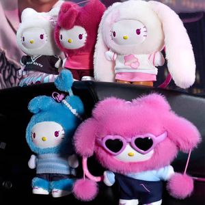 Mẫu mới 100% chính hãng 4 cái/hộp Miniso Sanrio <span class=keywords><strong>Hello</strong></span> <span class=keywords><strong>Kitty</strong></span> Pop Star Series Hộp quà bí mật Đồ chơi thú bông vinyl dễ thương Mặt dây chuyền đồ chơi - Product Image 2