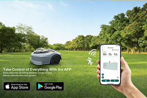 เครื่องตัดหญ้าอัจฉริยะ GPS AI-Robotic รุ่น Superior พร้อมระบบทำแผนที่และการทำงานแบบไร้ขอบเขต รับประกันการใช้งานแบบไร้สายรอบสนาม N1000/N2000 - Product Image 6