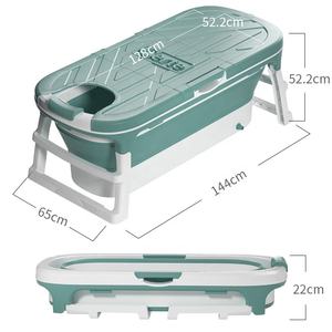 1.4M <strong>collapsible</strong> adult bathtub spa <strong>bath</strong> portable and foldable bathtub with cover - Product Image 6