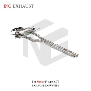 Sistema de Escape con Válvula ING de Acero Inoxidable para Jaguar F-type 3.0T con Piezas de Alto Rendimiento para Tubo de Escape - Product Image 3