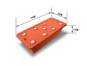 กระถางปลูกพืชไร้ดิน ปลูกผักและดอกไม้แบบไฮโดรโปนิกส์ ด้วยสารละลายธาตุอาหารในอ่างน้ำแบบนิ่ง - Product Image 2