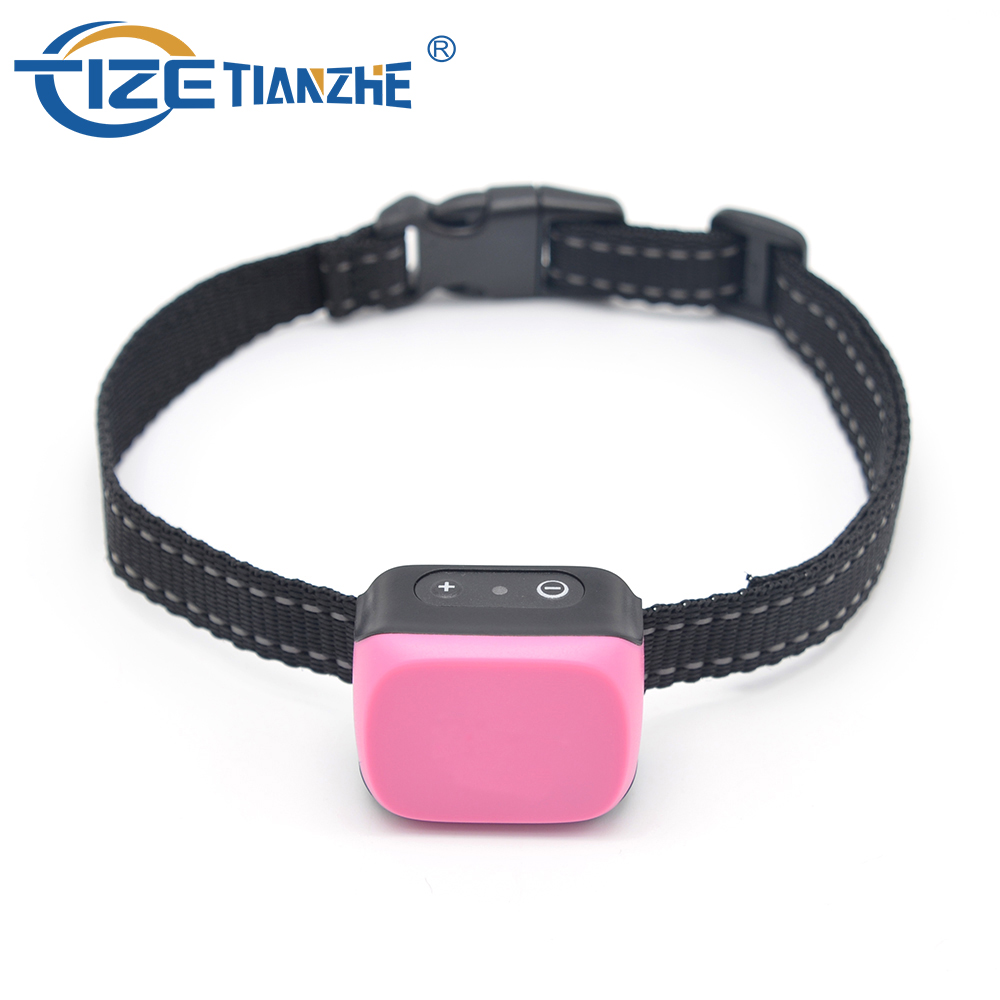 Нет Шок перезаряжаемые Анти лай воротник водонепроницаемый ошейник вибрации анти кора