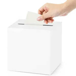 Boîtes en papier Boîte à suggestions en carton Urnes pour élection générale