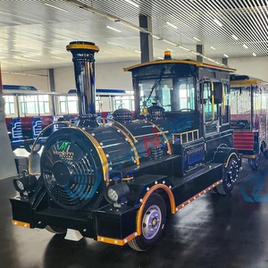 Electric Trackless Amusement Park <b>Train</b> Adult Entertainment Facilities Large Carriage <b>Train</b> for Sale - Product Image 2
