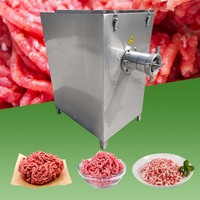 Machine à hacher la viande et les os de grande capacité avec plaques et lames pour viande congelée