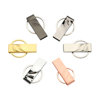 Mini Slim Metal Usb Pen Drive 2,0 con logotipo personalizado Usb Flash Drive 2 Gb 4 Gb 8 Gb Memory Stick