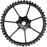 Roues de transplanteur de riz végétal 1300mm de hauteur pulvérisateur tracteur pneus Kubota roues en caoutchouc solide