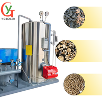 YG LHG série 15hp 40hp copeaux de bois chaudières industrielles à vapeur chaudière à eau chaude pour biomasse carburant pasteurisateurs lait laitier