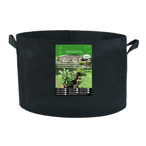 Sacs <span class=keywords><strong>de</strong></span> culture en tissu non tissé biodégradable Swift Garden Supply, 15 gallons, pots à fleurs - Product Image 1