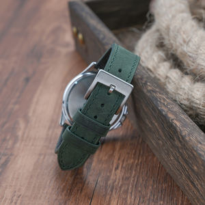 남성용 빈티지 오일 왁스 무두질 가죽 시계 밴드 여성용 20mm 22mm 가죽 시계 스트랩 Seiko 교체 스트랩 용 티쏘 - Product Image 4