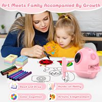 Robot de dessin électronique intelligent GY, dessinateur d'art pour enfants, 3-12 ans, jouet éducatif unisexe, plastique, cadeau de Noël