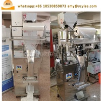 Automatique grain poudre de fruits secs de remplissage de pesage pâtes macaronis machine à emballer de thé en plastique sac d'étanchéité machine