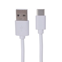 Câble USB-C tressé en PVC durable de 30 cm, chargeur rapide de haute qualité, compatibilité universelle pour ordinateur et écouteurs, alimentation portable, garantie 12 mois
