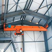 Pont roulant monopoutre 5, 10, 20 tonnes de capacité, hauteur de levage max. 30m, monté au plafond, avec moteur et pompe intégrés