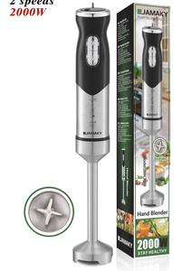 Mixeur plongeant haute performance 2000W, protection anti-éclaboussures et tige détachable pour un nettoyage et un rangement simples - Product Image 4