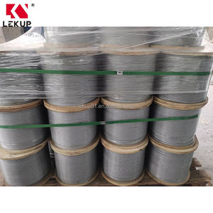 <span class=keywords><strong>สาย</strong></span>เคเบิลอากาศยานเคลือบไวนิล/พีวีซี ขนาด 7x7  3/32" ถึง 1/8"  <span class=keywords><strong>สาย</strong></span>เคเบิลเหล็กชุบสังกะสี  ลว<span class=keywords><strong>ด</strong></span>สลิงสแตนเลส - Product Image 5