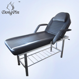 Cama de masaje Dongpin Beauty 190x62x73 cm con estructura de acero inoxidable y reposabrazos para tatuajes y fisioterapia - Product Image 3