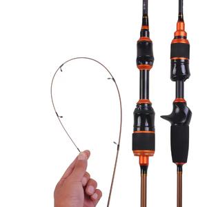 Byloo ultra lite U-L 6ft appât coulée action moyenne <span class=keywords><strong>canne</strong></span> à pêche <span class=keywords><strong>10</strong></span> <span class=keywords><strong>pieds</strong></span> bleu petit chinois-deux pièces cannes à pêche fibre 802 - Product Image 6