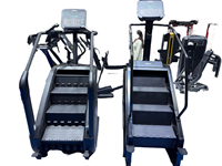 Appareil de cardio-training électrique commercial pour grimper les escaliers, résistance réglable, équipement de fitness en acier, fabricant d'origine