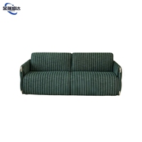 Canapé-lit pliable multifonctionnel JINRUISHENGDA avec zones séparées pour s'asseoir et dormir, canapé-lit double rétractable
