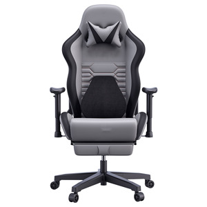 Silla de Oficina Ergonómica Anti-caídas con Esponja, Silla Gamer Autofulls Conquer Gris, Silla Elevadora con Soporte Lumbar 3D - Product Image 4
