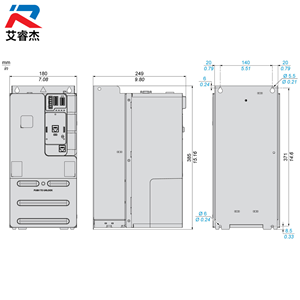 Nuevo convertidor de frecuencia original ATV340D22N4E trifásico 380-480V 22kW ATV340 con Ethernet, variador de frecuencia ATV340D22N4E - Product Image 2