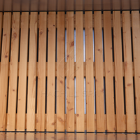 Hochwertiger Hachii Spa 2-Personen-Holzofen-Außenpool mit tollem Infinity-Design, traditionell, freistehend, rechteckig, einfach aufzubauen
