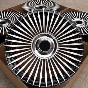 ล้อแม็กซ์ <span class=keywords><strong>Maybach</strong></span> คลาสสิก ขนาดสั่งทำพิเศษ ล้อรถยนต์แบบโมโนบล็อก สำหรับ <span class=keywords><strong>Mercedes</strong></span> <span class=keywords><strong>Maybach</strong></span> <span class=keywords><strong>S</strong></span> <span class=keywords><strong>650</strong></span> - Product Image 4