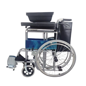 Fauteuil roulant manuel léger de haute qualité, pliable et portable, pour adultes, personnes handicapées, personnes âgées, usage domestique, en acier et carbone, certifié CE - Product Image 3