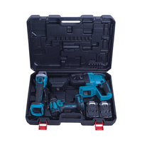 Kit d'outils électriques sans fil 3-en-1 MKT Combo : Perceuse-visseuse électrique sans balais 18V 20V 21V pour bricolage et atelier domestique