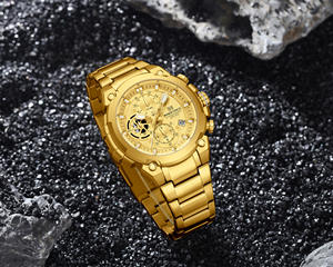 Nuevo Reloj NAVIFORCE 8071 con Correa de Acero Inoxidable, Resistente al Agua, Luminoso, con Calendario, Reloj de Cuarzo para Negocios - Product Image 3