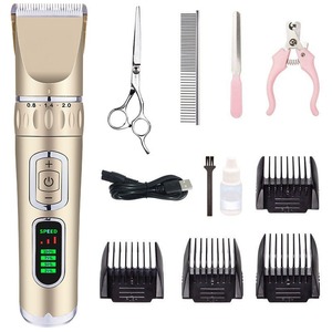 Tondeuse électrique LCD pour animaux de compagnie, tondeuse pour chiens, chats, chiens Teddy, tondeuse à poils pour animaux - Product Image 1
