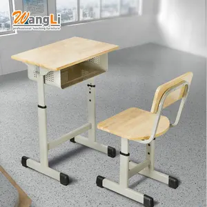 School Furniture Suppliers Elementary School Student Desk Cheap Classroom Desk And Chair Single