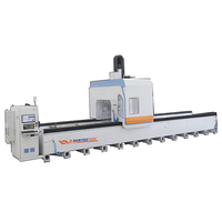 Profilés en aluminium 5 axes cnc machine forage fraisage cinq axes centre vertical fraiseuse en aluminium