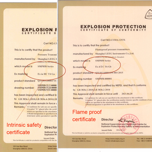 ダイヤフラム密封圧力トランスミッタSS316L圧力センサーWIth Hart Protocol - Product Image 6