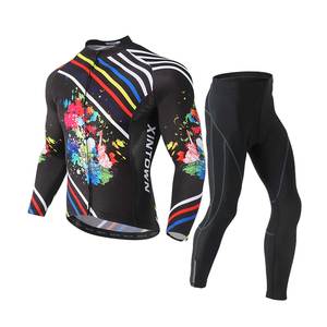 Maglie da <span class=keywords><strong>Ciclismo</strong></span> Personalizzabili OEM per Uomo, Traspiranti, Taglie Grandi, 100% Poliestere, <span class=keywords><strong>Manica</strong></span> <span class=keywords><strong>Lunga</strong></span> - Product Image 1